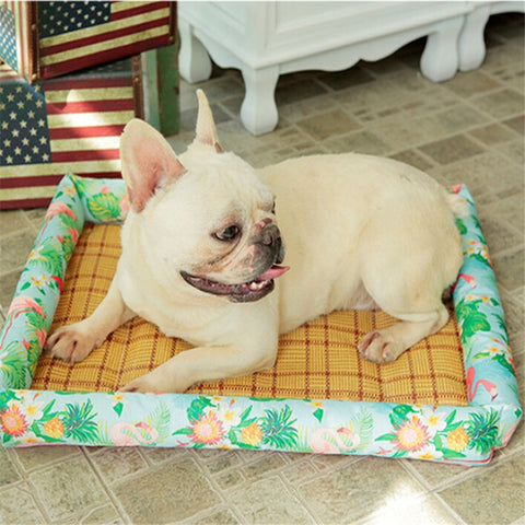 Pet Mat/Floor Bed Indoor Outdoor Cool for Summer